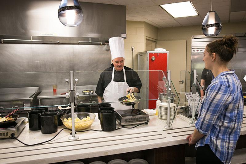 Chef Tom is one of the area's top chefs