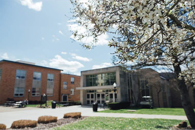 Courtyard in front of Student Center